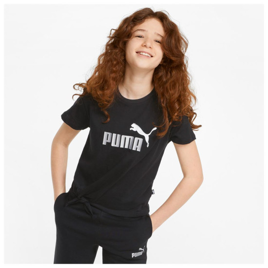 Puma Παιδική κοντομάνικη μπλούζα Essentials+ Logo Knotted Tee